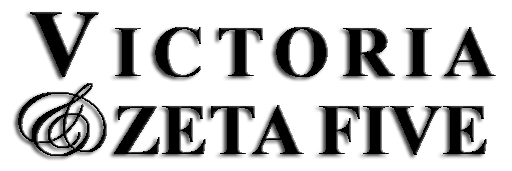 Victoria & Zeta Five Logo - Black