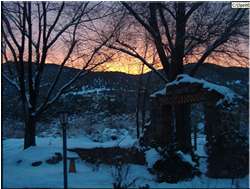 New Mexico Christmas Sunrise